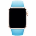 Silicone Szíj Apple Watch SE/11/10/9/8/7/6/5/4/3/Ultra 1/2/3 (44/45/46/49mm) Light Kék