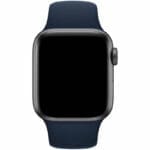 Silicone Szíj Apple Watch SE/11/10/9/8/7/6/5/4/3/Ultra 1/2/3 (44/45/46/49mm) Midnight Kék