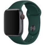 Silicone Szíj Apple Watch SE/11/10/9/8/7/6/5/4/3/Ultra 1/2/3 (44/45/46/49mm) Pacific Zöld