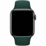 Silicone Szíj Apple Watch SE/11/10/9/8/7/6/5/4/3/Ultra 1/2/3 (44/45/46/49mm) Pacific Zöld