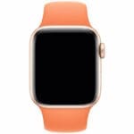 Silicone Szíj Apple Watch SE/11/10/9/8/7/6/5/4/3/Ultra 1/2/3 (44/45/46/49mm) Papaya