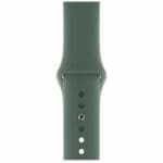 Silicone Szíj Apple Watch SE/11/10/9/8/7/6/5/4/3/Ultra 1/2/3 (44/45/46/49mm) Pine Zöld