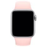 Silicone Szíj Apple Watch SE/11/10/9/8/7/6/5/4/3/Ultra 1/2/3 (44/45/46/49mm) Rózsaszín Sand