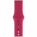 Silicone Szíj Apple Watch SE/11/10/9/8/7/6/5/4/3/Ultra 1/2/3 (44/45/46/49mm) Pomegranate