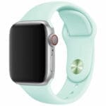 Silicone Szíj Apple Watch SE/11/10/9/8/7/6/5/4/3/Ultra 1/2/3 (44/45/46/49mm) Seafoam