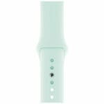 Silicone Szíj Apple Watch SE/11/10/9/8/7/6/5/4/3/Ultra 1/2/3 (44/45/46/49mm) Seafoam