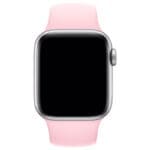 Silicone Szíj Apple Watch SE/11/10/9/8/7/6/5/4/3/Ultra 1/2/3 (44/45/46/49mm) Spanish Rózsaszín Sand