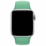Silicone Szíj Apple Watch SE/11/10/9/8/7/6/5/4/3/Ultra 1/2/3 (44/45/46/49mm) Spearmint