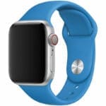 Silicone Szíj Apple Watch SE/11/10/9/8/7/6/5/4/3/Ultra 1/2/3 (44/45/46/49mm) Surf Kék
