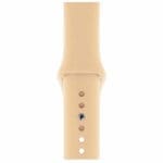 Silicone Szíj Apple Watch SE/11/10/9/8/7/6/5/4/3/Ultra 1/2/3 (44/45/46/49mm) Walnut