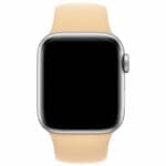 Silicone Szíj Apple Watch SE/11/10/9/8/7/6/5/4/3/Ultra 1/2/3 (44/45/46/49mm) Walnut