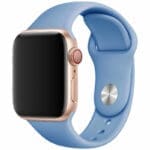 Silicone Szíj Apple Watch SE/11/10/9/8/7/6/5/4/3/Ultra 1/2/3 (44/45/46/49mm) Cornflower Kék