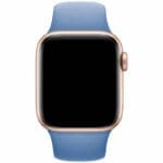 Silicone Szíj Apple Watch SE/11/10/9/8/7/6/5/4/3/Ultra 1/2/3 (44/45/46/49mm) Cornflower Kék