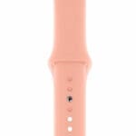 Silicone Szíj Apple Watch SE/11/10/9/8/7/6/5/4/3 (42/41/40/38mm) Grapefruit