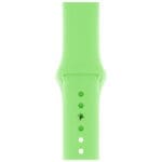 Silicone Szíj Apple Watch SE/11/10/9/8/7/6/5/4/3/Ultra 1/2/3 (44/45/46/49mm) Zöld