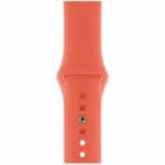 Silicone Szíj Apple Watch SE/11/10/9/8/7/6/5/4/3/Ultra 1/2/3 (44/45/46/49mm) Orange