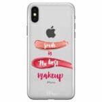 Smile Is The Best Makeup iPhone X/XS Tok