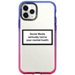 Social Media Seriously Harms Our Mental Health iPhone 11 Pro Tok