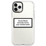 Social Media Seriously Harms Our Mental Health iPhone 11 Pro Tok