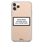Social Media Seriously Harms Our Mental Health iPhone 11 Pro Tok
