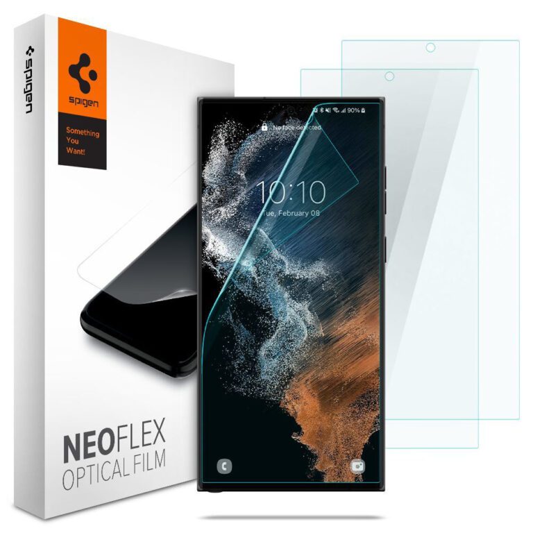 Spigen Folia Neo Flex [2 PACK] Samsung Galaxy S22 Ultra