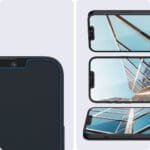 Spigen GLAS.tR EZ FIT Üvegfólia iPhone 13/13 Pro/14/16e