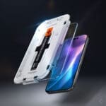 Spigen GLAS.tR EZ FIT Üvegfólia iPhone 14 Pro Max Clear (2 Pack)