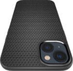 Spigen Liquid Air Matte Black iPhone 14 Tok