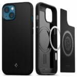 Spigen Mag Armor MagSafe Matte Black iPhone 13 Tok