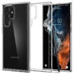 Spigen Ultra Hybrid Crystal Clear Samsung Galaxy S22 Ultra Tok