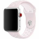 Sport Szíj Apple Watch SE/11/10/9/8/7/6/5/4/3 (42/41/40/38mm) Fekete/Coal Fekete