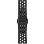 Sport Szíj Apple Watch SE/11/10/9/8/7/6/5/4/3/Ultra 1/2/3 (44/45/46/49mm) Fekete/Gray
