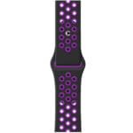 Sport Szíj Apple Watch SE/11/10/9/8/7/6/5/4/3/Ultra 1/2/3 (44/45/46/49mm) Fekete/Lila