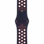 Sport Szíj Apple Watch SE/11/10/9/8/7/6/5/4/3/Ultra 1/2/3 (44/45/46/49mm) Kék Fekete/Mango