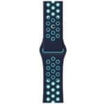 Sport Szíj Apple Watch SE/11/10/9/8/7/6/5/4/3/Ultra 1/2/3 (44/45/46/49mm) Kék/Duck Zöld