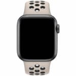 Sport Szíj Apple Watch SE/11/10/9/8/7/6/5/4/3/Ultra 1/2/3 (44/45/46/49mm) Desert Sand/Fekete