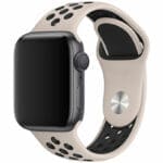 Sport Szíj Apple Watch SE/11/10/9/8/7/6/5/4/3/Ultra 1/2/3 (44/45/46/49mm) Desert Sand/Fekete