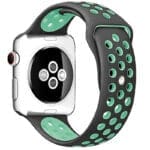 Sport Szíj Apple Watch SE/11/10/9/8/7/6/5/4/3/Ultra 1/2/3 (44/45/46/49mm) Gray/Duck Zöld