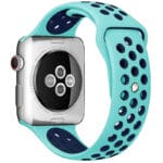Sport Szíj Apple Watch SE/11/10/9/8/7/6/5/4/3/Ultra 1/2/3 (44/45/46/49mm) Zöld/Kék
