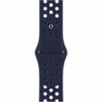 Sport Szíj Apple Watch SE/11/10/9/8/7/6/5/4/3/Ultra 1/2/3 (44/45/46/49mm) Midnight Navy/Mystic Navy