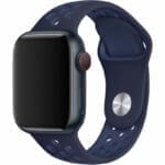 Sport Szíj Apple Watch SE/11/10/9/8/7/6/5/4/3/Ultra 1/2/3 (44/45/46/49mm) Midnight Navy/Mystic Navy
