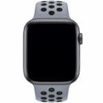 Sport Szíj Apple Watch SE/11/10/9/8/7/6/5/4/3/Ultra 1/2/3 (44/45/46/49mm) Obsidian/Fekete