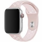 Sport Szíj Apple Watch SE/11/10/9/8/7/6/5/4/3 (42/41/40/38mm) Rózsaszín/Fehér