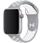 Sport Szíj Apple Watch SE/11/10/9/8/7/6/5/4/3/Ultra 1/2/3 (44/45/46/49mm) Silver/Fehér