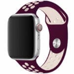 Sport Szíj Apple Watch SE/11/10/9/8/7/6/5/4/3/Ultra 1/2/3 (44/45/46/49mm) Wine Piros/Rózsaszín