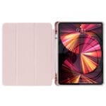 Stand Tablet Case Smart Cover Case for iPad Pro 11 2021 with Stand Function Pink