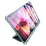 Stand Tablet Case Smart Cover Case for iPad Pro 11 2021 with Stand Function Pink