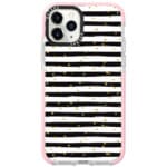 Stripes Arany Fekete Fehér iPhone 11 Pro Tok