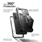 Tech-Protect Kevlar Pro Black Samsung Galaxy A54 5G Tok