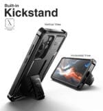 Tech-Protect Kevlar Pro Black Samsung Galaxy S23 Ultra Tok